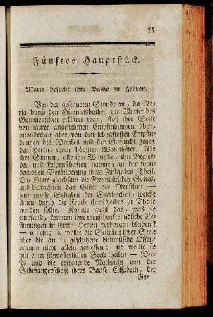 Fünftes Hauptstück. - Neuntes Hauptstück.