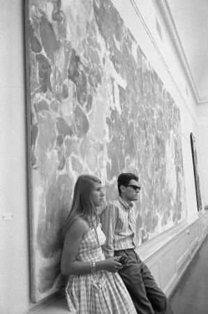 Ausstellung des Badischen Kunstvereins mit Werken des amerikanischen Künstlers Sam Francis.