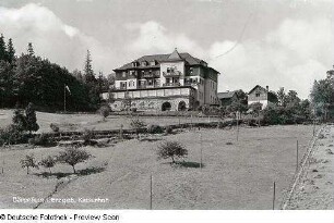 Bärenfels. Kurhaus Kaiserhof. Talseite