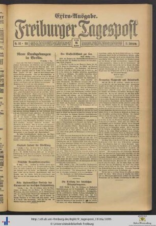 08.12.1918 (Extra-Ausgabe)