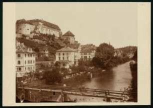 PA 6023, Neckarfront mit Schloß und früherem Hirschauer Steg. Foto Sinner