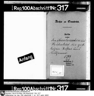 Die Säkularisation und Neutralität der geistlichen Stifte und Bistümer