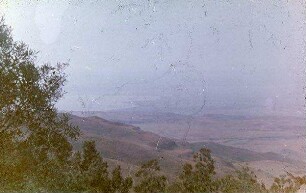 Blick vom Ras-Siyagha [Nebo] auf Totes Meer