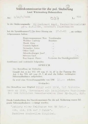 Hildenbrand, Karl