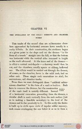 Chapter VI: The Dwellings of the Dead: Beehive and Chamber Tombs