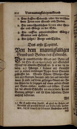 Das erste Capittel. [bis] Das dritte Capittel.