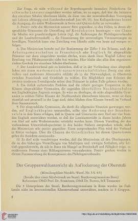 12: Der Gruppenwahlunterricht als Auflockerung der Oberstufe