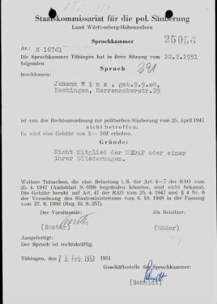 Winz, Johann