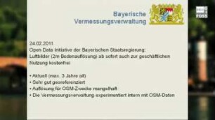Kontakte von OSM zu Verwaltung und Regierung