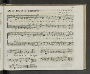 No. 50. Herr, ich habe mißgehandelt, a. - No. 100. Nun sich der Tag geendet hat, a.