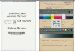 Entnazifizierung Hermann Boehmer , geb. 17.08.1903 (Hauer)