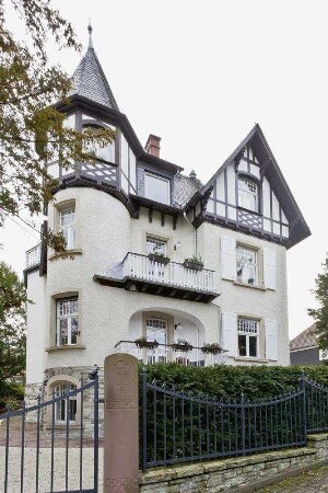 Villa Clausen (Villa mit Gartentor); Kronberg, Gartenstraße 19