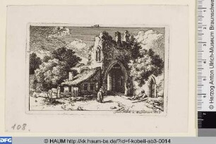 Ruine eines gotischen Torbaus