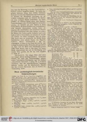 4: Neue archäologisch-keramische Untersuchungen