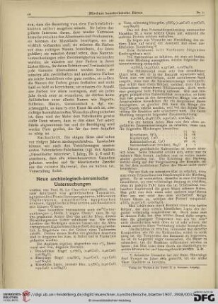 4: Neue archäologisch-keramische Untersuchungen