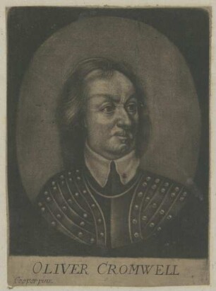 Bildnis des Oliver Cromwell