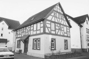 Wohnhaus, Fachwerk; Gründau, Gelnhäuser Straße 12