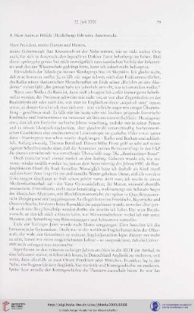 Antrittsrede vom 22. Juli 2000