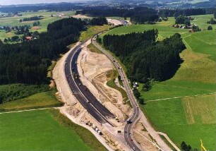Bereich Rastplatz Winterberg Teil I, E + D 96/5, Leutkirch - Dürren.