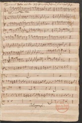 [1. Choral:] Jesu, meines Lebens Leben