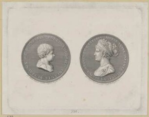 Doppelbildnis des Carlo Lodovico und Maria Luisa di Spagna