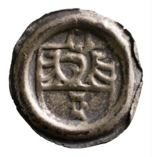 Münze, Hohlpfennig, Anfang 16.Jh.