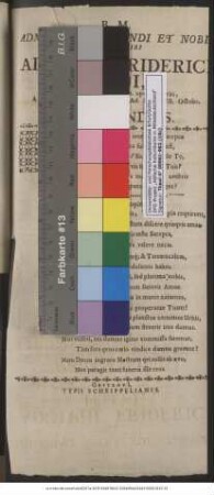 B. M. Admodum Reverendi Et Nobilissimi Viri Dn. Adolphi Friderici Preeni[i], Superintend. Neo-Brandenb. optime meriti, Anno Chr. MDCLXIX. Ad. D. XXVII. Octobr. H. M. P.