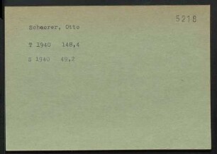 Schaerer, Otto