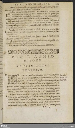 Pro T. Annio Milone. Oratio XXXIX.