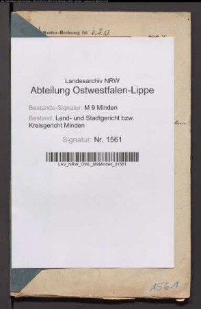 Sonstige: Gieselmann genannt Winkelmann, Dietrich:
