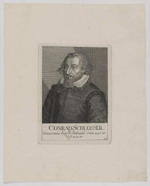 Bildnis des Conrad Schlosser