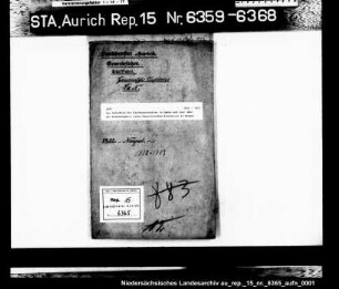 Die Gutachten der Kaufmannschaften in Emden und Leer über die Notwendigkeit eines hannoverschen Konsulates in Neapel