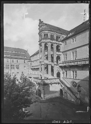 Torgau. Schloss Hartenfels, Wendelstein