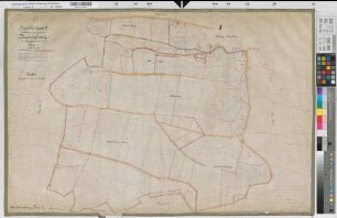 Salwey (Eslohe), Zusammenlegung Niedersalwey, Brouillonkarte 2 Bl. 1 Flur 7