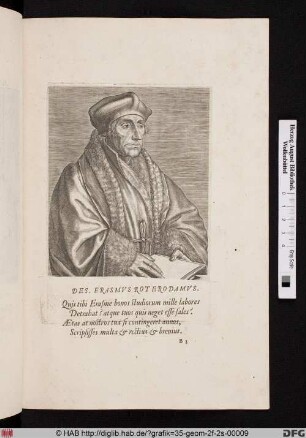 Erasmus Roterodamus.