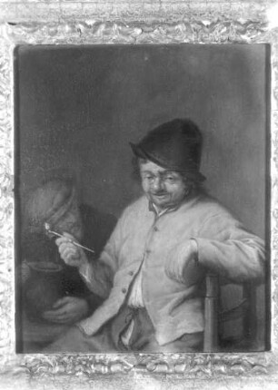 Mann im Wirtshaus (Ein Raucher)