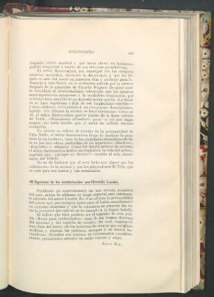 "El egoismo de los intelectuales" por Osvaldo Loudet