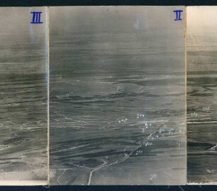 Foto der Gegend von Minaucourt, Ballon-Rundbild II