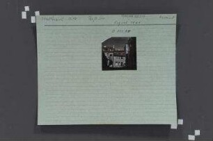 Hofansicht. Berlin, Mitte, Roßstraße (ab 1969 Fischerinsel)