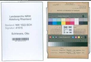 Entnazifizierung Otto Schrievers , geb. 17.09.1899 (Mechaniker)