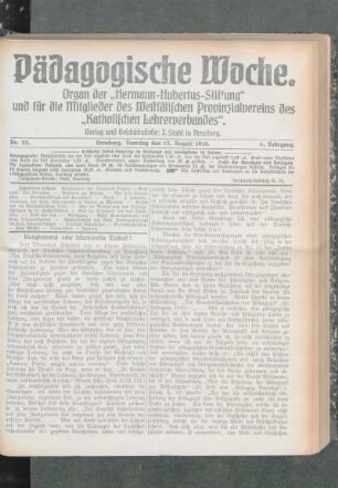 Konglomerat oder lebensvolle Einheit?