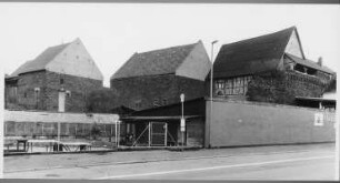 Ehem. Zehntscheune; Hünfelden, Burgstraße 50, Burgstraße 52