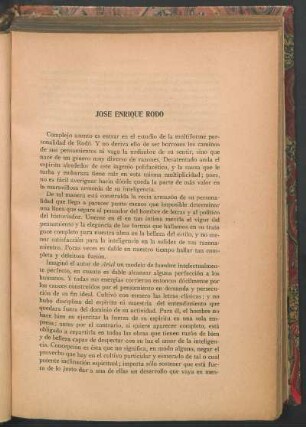 José Enrique Rodó