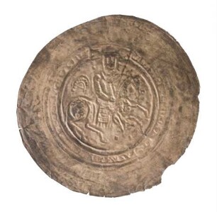 Münze, Brakteat, bis um 1200