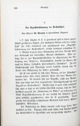 266-290 Zur Begriffsbestimmung der Verstocktheit