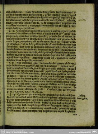 §. 14. Institutum ipsam