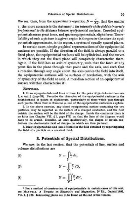 3. Potentials of Special distributions.
