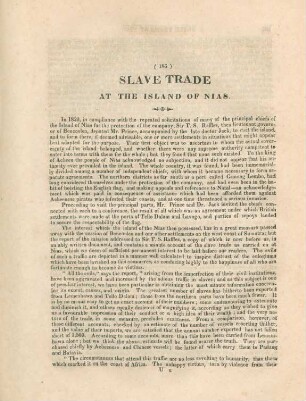 Slave trade at the island of Nias