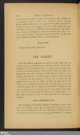 Les glaces