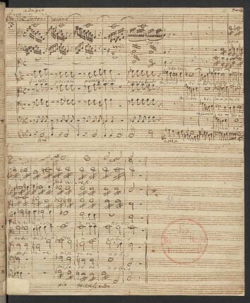 Agnus Dei; Coro, orch; D-Dur